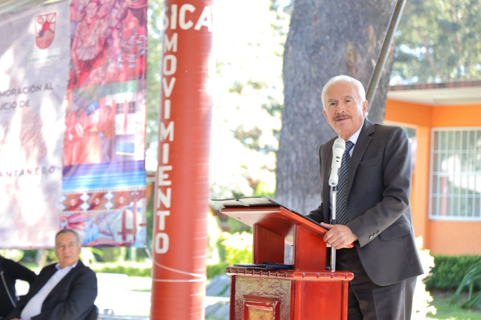 En la Técnica 4, inaugura presidente de Chiautempan ciclo escolar 2023 – 2024
